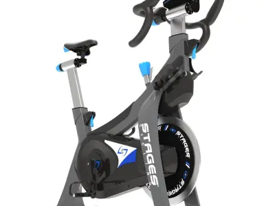 Stages CS3 Spinning Bike 3D model