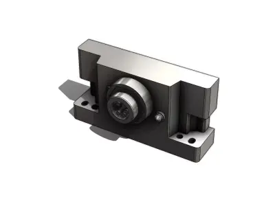 Placa de Extremidade SMC EX600 ED5 End Plate 3D model