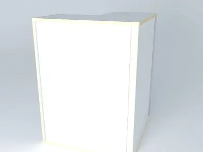 WC0DPC corner shelf Free 3D model