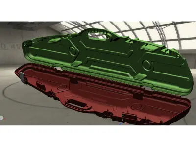 SNIPER CASE gun case 3D print model