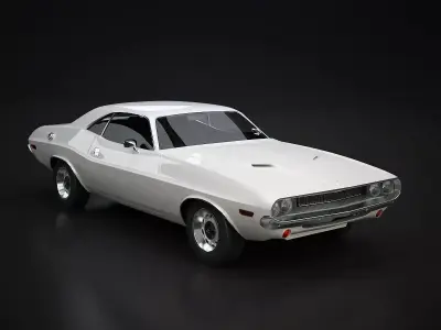 Challenger 1970 3D model