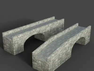 CastleCreator Pack Free low-poly 3D model