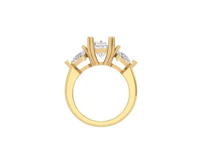 Wedding Ring  3D print model 187