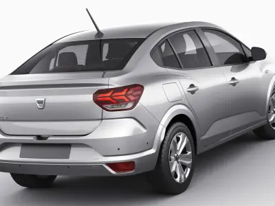 Dacia Logan and Sandero Steepway 3D Model Pack purchase