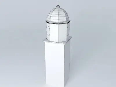 Clock tower - Smiljan Free 3D model
