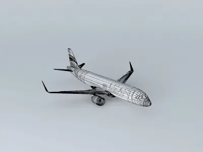 LEAF Airways Airbus A320neo Free 3D model
