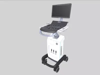 Ultrasound machine Versana Essential Low-poly 3D model
