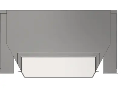 Loading hopper 3D model