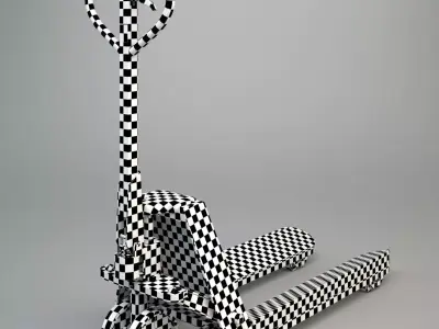 Pallet truck 2 3D model