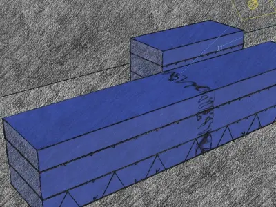 Cargo Tarp 3D model