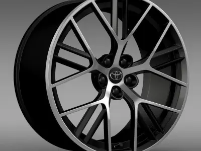 Toyota GT 86 concept rim 3D model