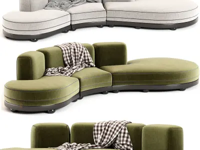  MEKONG Sofa By ETRO Home Interiors 3D model