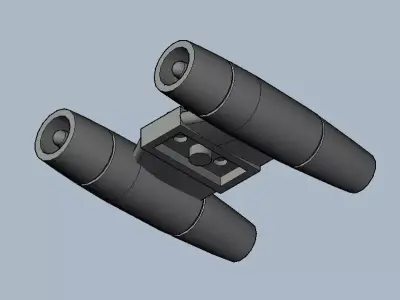 extracruise jet engines for brick players 3D print model