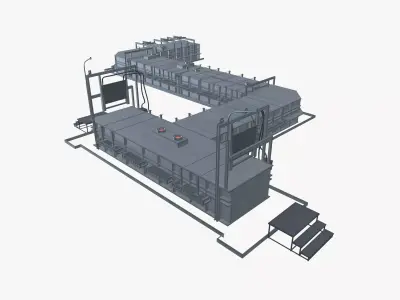 Gob Furnace 3D model