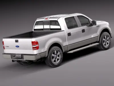 Ford F-150 Crew Cab 2004-2007 3D model