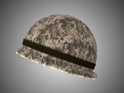 soldier helmet military helmet 3D model