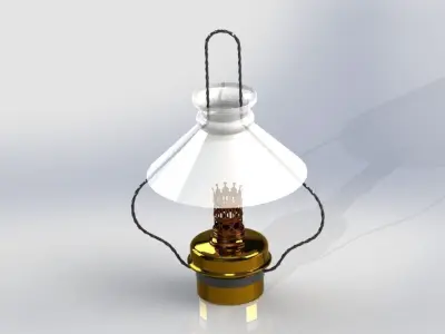 Kitchen hanging lamp Free 3D model
