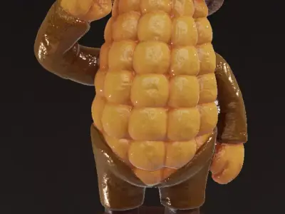Corn Soldier printable  3D model