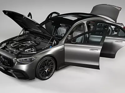 2023 Mercedes-Benz S63 AMG E Performance 3D model