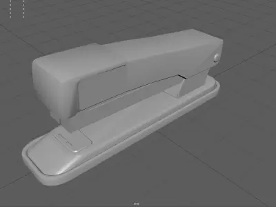 Stapler Low-poly 3D model