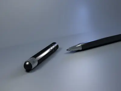 pen  cap 3D model