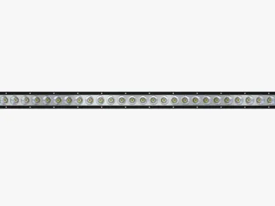 Large LED Light Bar V2 3D model