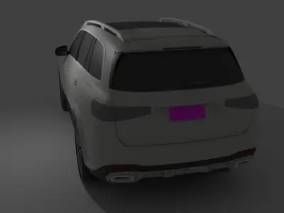 Vechial 4x4 Mercedes Benz  3D model