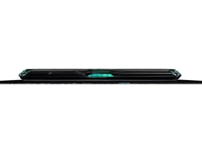 SciFi Tablet with Cracked Screen 3D model