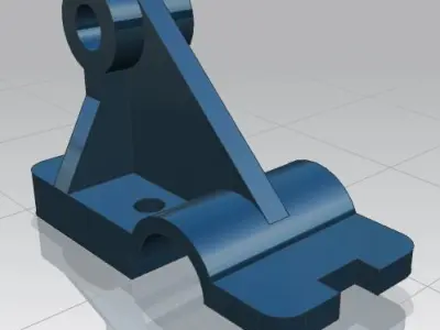 Model-2 metal bracket Free 3D model