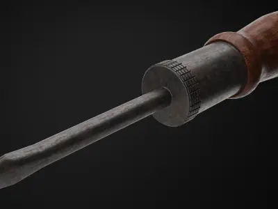 Toolbox Asset Low-poly 3D model