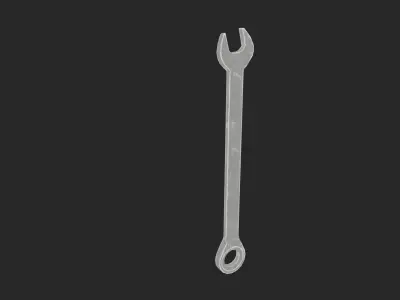 Wrench 3D Model - Game Ready Low-poly 3D model