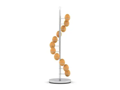 Egg on a holder 3D model