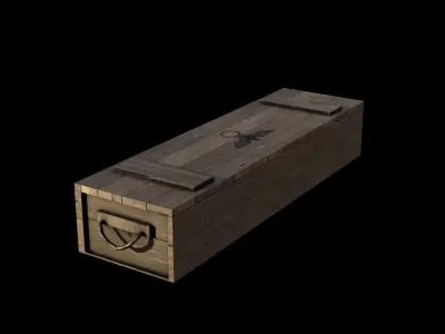 Roblox ww2 military props Low-poly 3D model