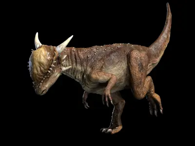  PachyecphaloSaurus 3D (Rigged) 
