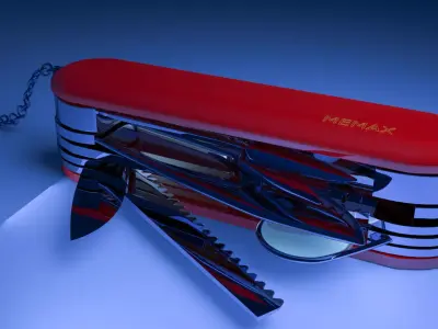 Swiss Army Knife Free 3D model