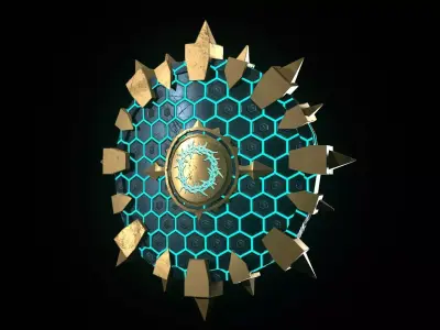 Thorn Breaker Low-poly 3D model