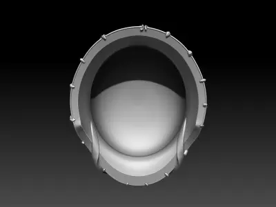 helmet toilet seat 3D print model