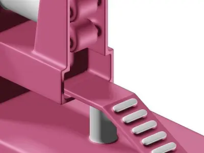 Food Processing Machinery Toy 3D model