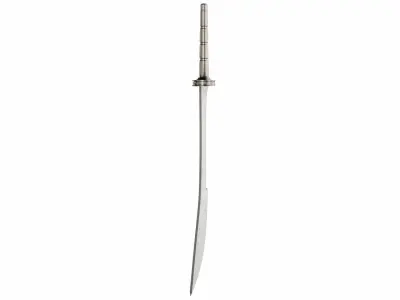 Saber 4 Low-poly 3D model