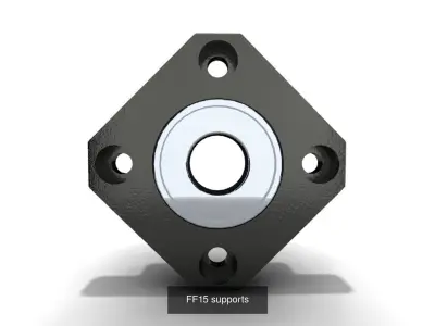 FF supports collection 8 stl model 3D Model Pack