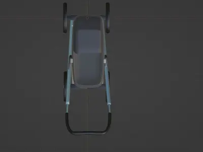 Baby carriage 3D model purchase