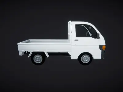 Truck Japanese 01 3D model