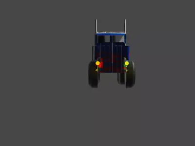 Optimus Prime Low-poly 3D model by Dhamuk