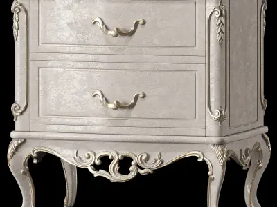 juliettesinteriors nightstand and dresser art JX0151 3D model