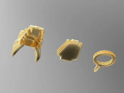 Quetzalcoalt  3D print model