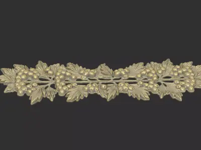 Pattern gothic design special deco ornate carving cnc 3D print model