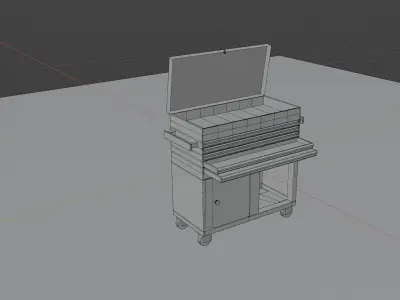 Tool Box Free low-poly 3D model