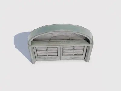 Door 01 Low-poly 3D model