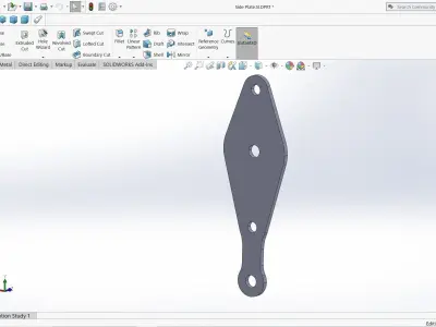 Crane hook assembly Free 3D model