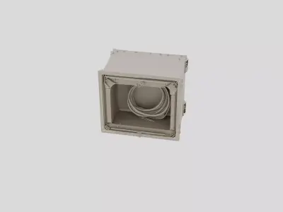 Underground Facility Power Cable Junction Box for 3D print 3D model